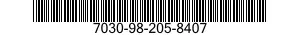 7030-98-205-8407 SOFTWARE KIT 7030982058407 982058407
