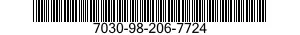 7030-98-206-7724 SOFTWARE KIT 7030982067724 982067724