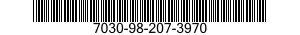 7030-98-207-3970 DISK PROGRAM,AUTOMATIC DATA PROCESSING 7030982073970 982073970