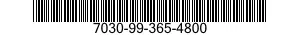 7030-99-365-4800 DISK PROGRAM,AUTOMATIC DATA PROCESSING 7030993654800 993654800