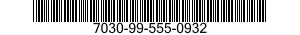 7030-99-555-0932 SOFTWARE KIT 7030995550932 995550932