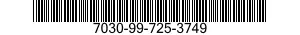 7030-99-725-3749 DISK,FLEXIBLE 7030997253749 997253749
