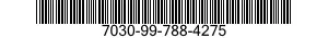7030-99-788-4275 DISK PROGRAM,AUTOMATIC DATA PROCESSING 7030997884275 997884275