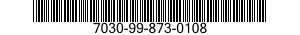 7030-99-873-0108 DISK PROGRAM,AUTOMATIC DATA PROCESSING 7030998730108 998730108