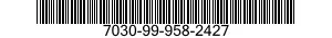 7030-99-958-2427 SOFTWARE KIT 7030999582427 999582427