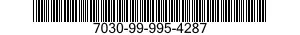 7030-99-995-4287 SOFTWARE KIT 7030999954287 999954287