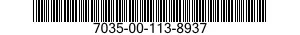 7035-00-113-8937  7035001138937 001138937