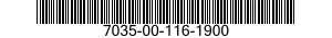 7035-00-116-1900 ENCODER,AUTOMATIC D 7035001161900 001161900