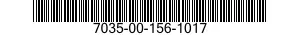 7035-00-156-1017  7035001561017 001561017