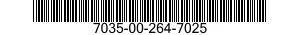 7035-00-264-7025  7035002647025 002647025