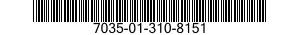 7035-01-310-8151  7035013108151 013108151