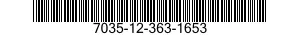 7035-12-363-1653 CONTROL,DATA TRANSMISSION 7035123631653 123631653