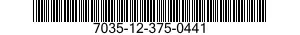 7035-12-375-0441 INSTALLATION KIT,ELECTRONIC EQUIPMENT 7035123750441 123750441