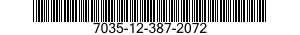 7035-12-387-2072 SERVER,AUTOMATIC DATA PROCESSING 7035123872072 123872072