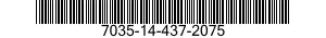 7035-14-437-2075 CLEANING UNIT,MAGNETIC TAPE 7035144372075 144372075