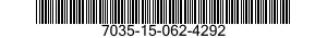 7035-15-062-4292 CORREDO PROGRAMMI D 7035150624292 150624292