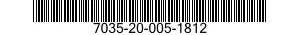 7035-20-005-1812 SERVER,AUTOMATIC DATA PROCESSING 7035200051812 200051812