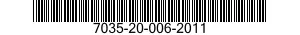 7035-20-006-2011 SERVER,AUTOMATIC DATA PROCESSING 7035200062011 200062011