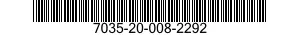 7035-20-008-2292  7035200082292 200082292