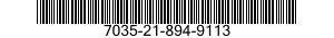 7035-21-894-9113 CLEANING UNIT,MAGNETIC TAPE 7035218949113 218949113