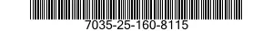 7035-25-160-8115 SERVER,AUTOMATIC DATA PROCESSING 7035251608115 251608115