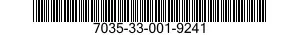 7035-33-001-9241 COMPARATOR-GENERATOR,SIGNAL,COMPUTER 7035330019241 330019241