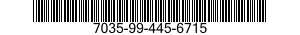 7035-99-445-6715 SOFTWARE KIT 7035994456715 994456715