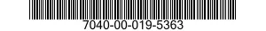 7040-00-019-5363  7040000195363 000195363