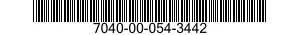 7040-00-054-3442  7040000543442 000543442
