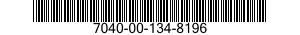 7040-00-134-8196  7040001348196 001348196