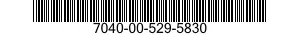 7040-00-529-5830  7040005295830 005295830