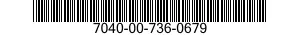 7040-00-736-0679  7040007360679 007360679