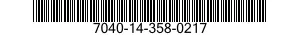 7040-14-358-0217 READER,PUNCHED TAPE 7040143580217 143580217