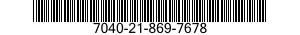 7040-21-869-7678 COLLATOR,PAPER,MECHANICAL 7040218697678 218697678