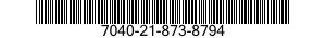 7040-21-873-8794  7040218738794 218738794