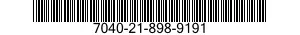 7040-21-898-9191  7040218989191 218989191