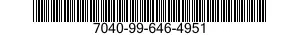 7040-99-646-4951  7040996464951 996464951