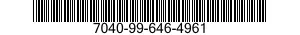 7040-99-646-4961  7040996464961 996464961