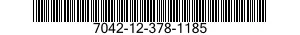 7042-12-378-1185 CONTROL,COMPUTER PROGRAMMER 7042123781185 123781185