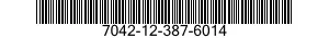 7042-12-387-6014 CONTROL,COMPUTER PROGRAMMER 7042123876014 123876014