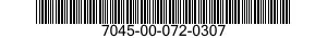 7045-00-072-0307 TAPE,ELECTRONIC DATA PROCESSING 7045000720307 000720307