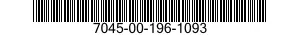7045-00-196-1093 TAPE,ELECTRONIC DATA PROCESSING 7045001961093 001961093