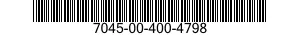 7045-00-400-4798  7045004004798 004004798