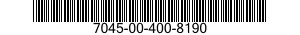 7045-00-400-8190  7045004008190 004008190