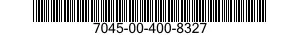 7045-00-400-8327  7045004008327 004008327