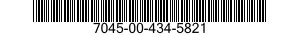 7045-00-434-5821  7045004345821 004345821