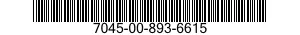 7045-00-893-6615  7045008936615 008936615