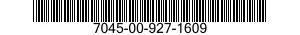 7045-00-927-1609  7045009271609 009271609