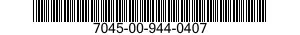 7045-00-944-0407 TAPE,ELECTRONIC DATA PROCESSING 7045009440407 009440407