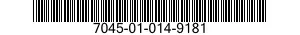 7045-01-014-9181  7045010149181 010149181